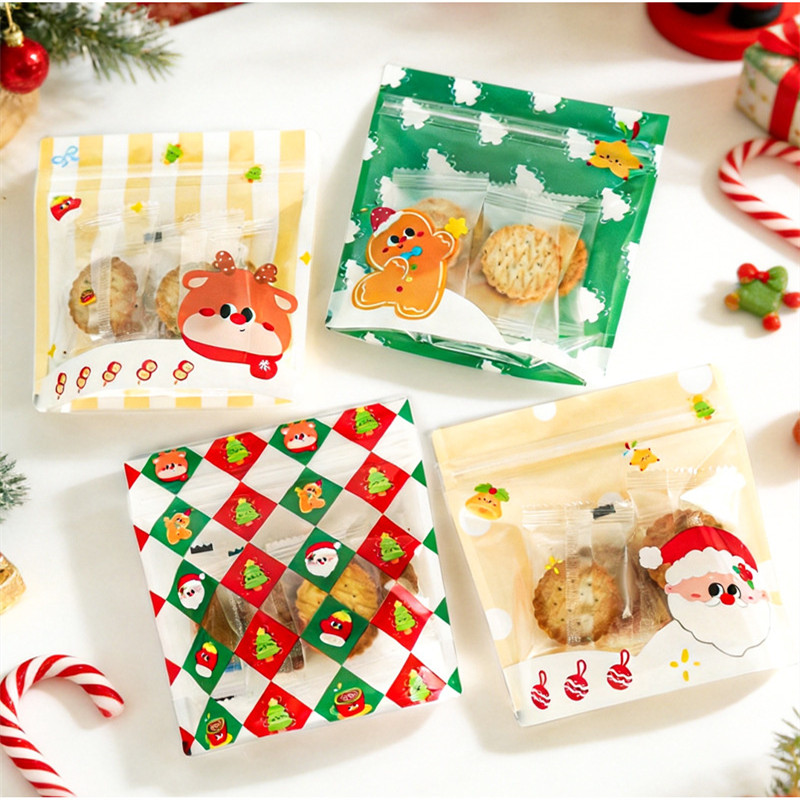 Baby Food Zip Lock Bag - أكياس هدايا عيد الميلاد مناسبة للطعام،