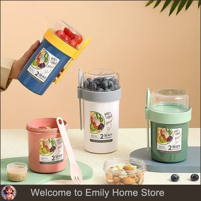 Baby Food Oatmeal - بينتو علب الاغذية سلطة الشوفان الإفطار