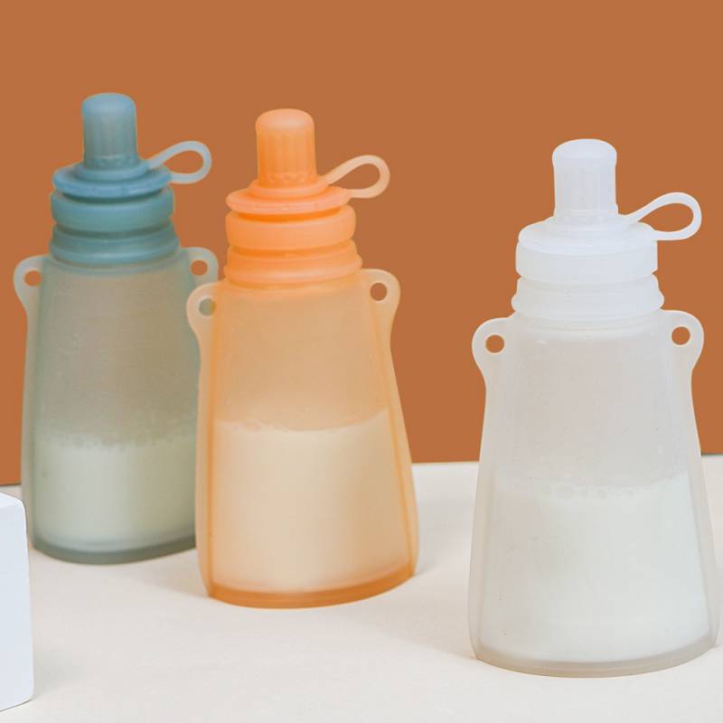 Baby Food Zip Lock Bag - حقيبة تخزين الحليب المحمولة للرضع فوق
