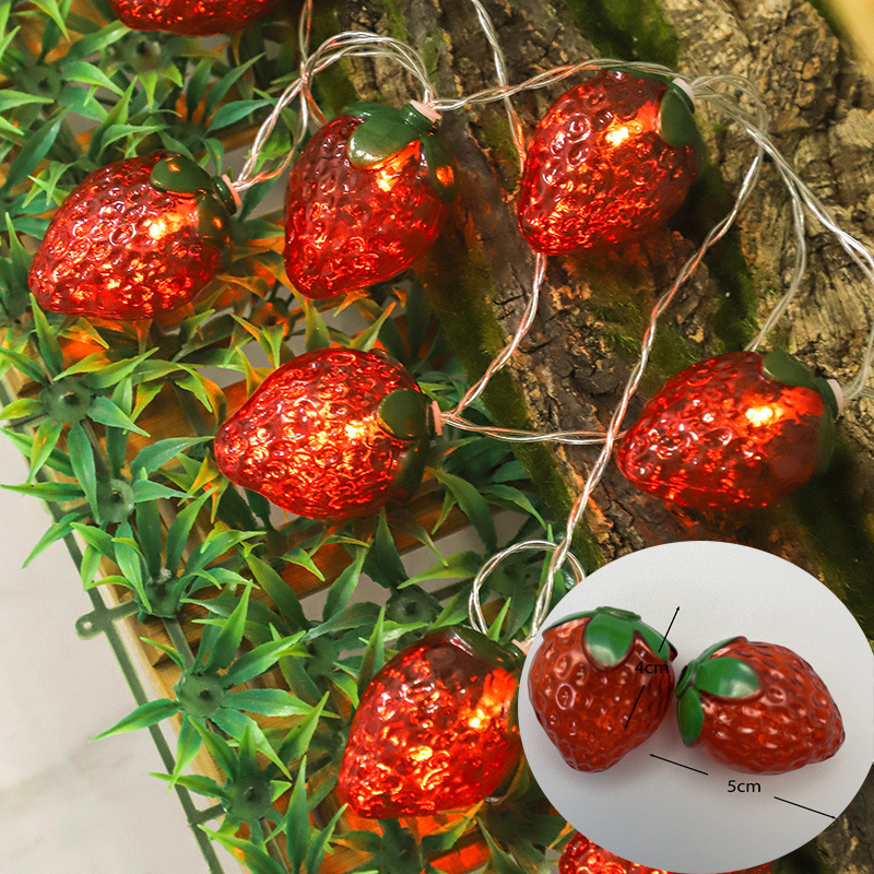 Baby Food Fruits - الفاكهة الفراولة موضوع 1.5 متر 10LED