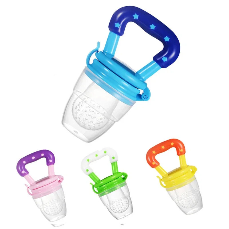 Baby Food Dispensing Spoon - سيليكون الطفل مصاصة الرضع الحلمة مهديء