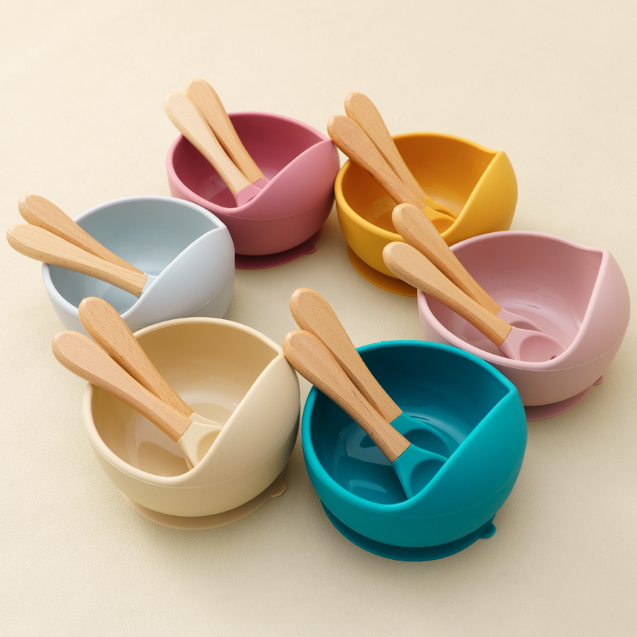 Baby Food Dispensing Spoon - Mamaplan 3 قطعة مجموعة تغذية الطفل