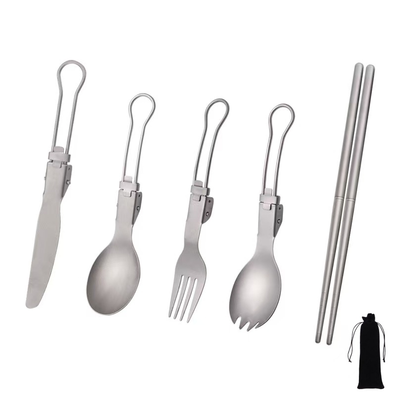 Weaning Spoon Set - طقم أدوات طعام قابل للطي من