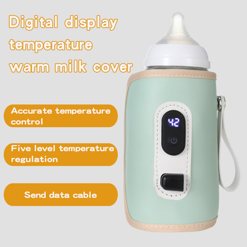 Baby Food Zip Lock Bag - USB زجاجة حليب الأطفال حقيبة حرارية