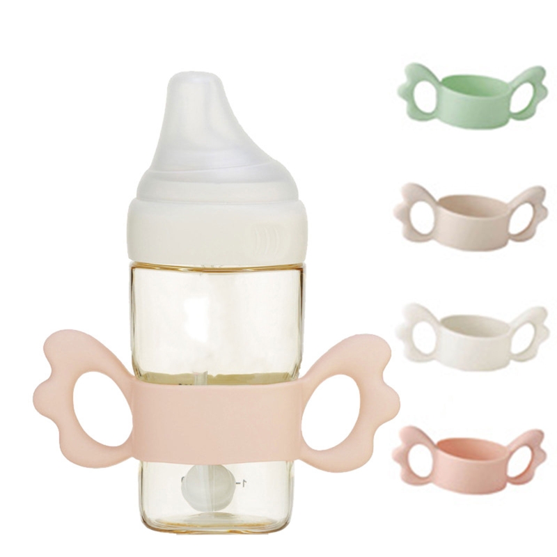 Baby Food Dispensing Spoon - الوليد زجاجة قبضة مقبض الرضع واسعة