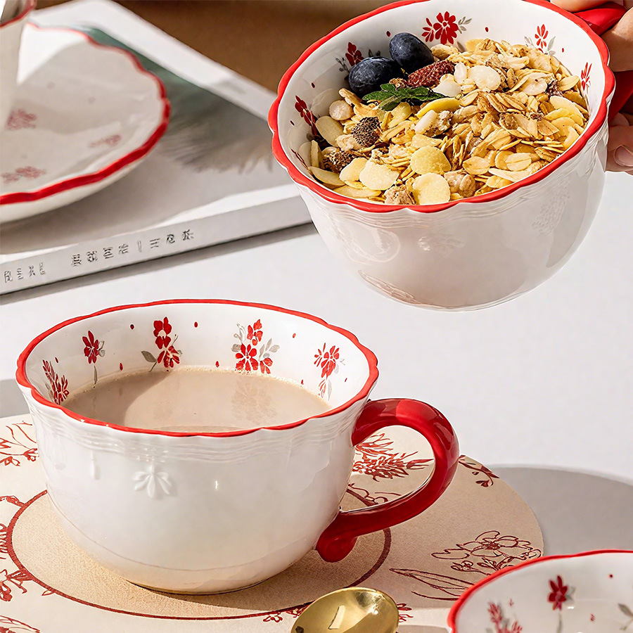 كوب إفطار من السيراميك بأسلوب  - مراجعة Baby Food Oatmeal وسعره