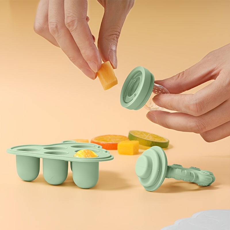2 قطعة/1 قطعة قالب فريزر خضروا - مراجعة Baby Food Diet وسعره