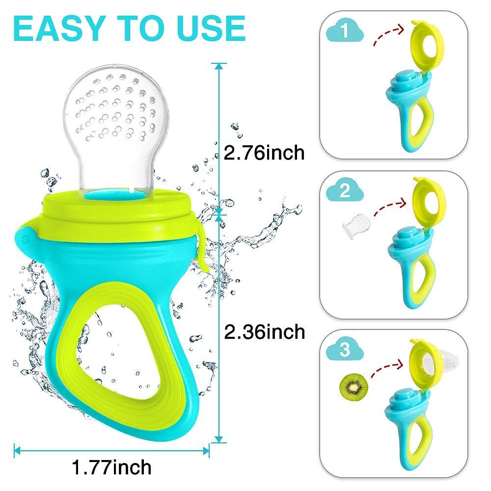 الضغط على زجاجة تستخدم في الرض - مراجعة Baby Food Dispensing Spoon وسعره