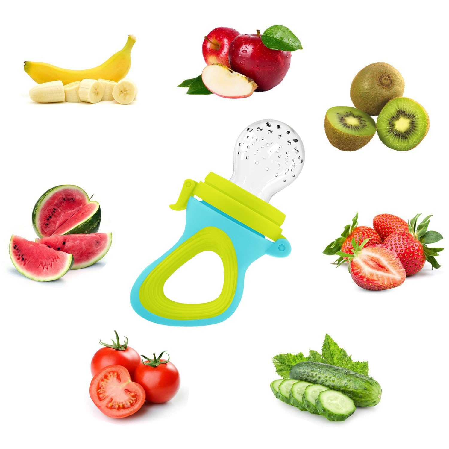 الضغط على زجاجة تستخدم في الرض - مراجعة Baby Food Dispensing Spoon وسعره