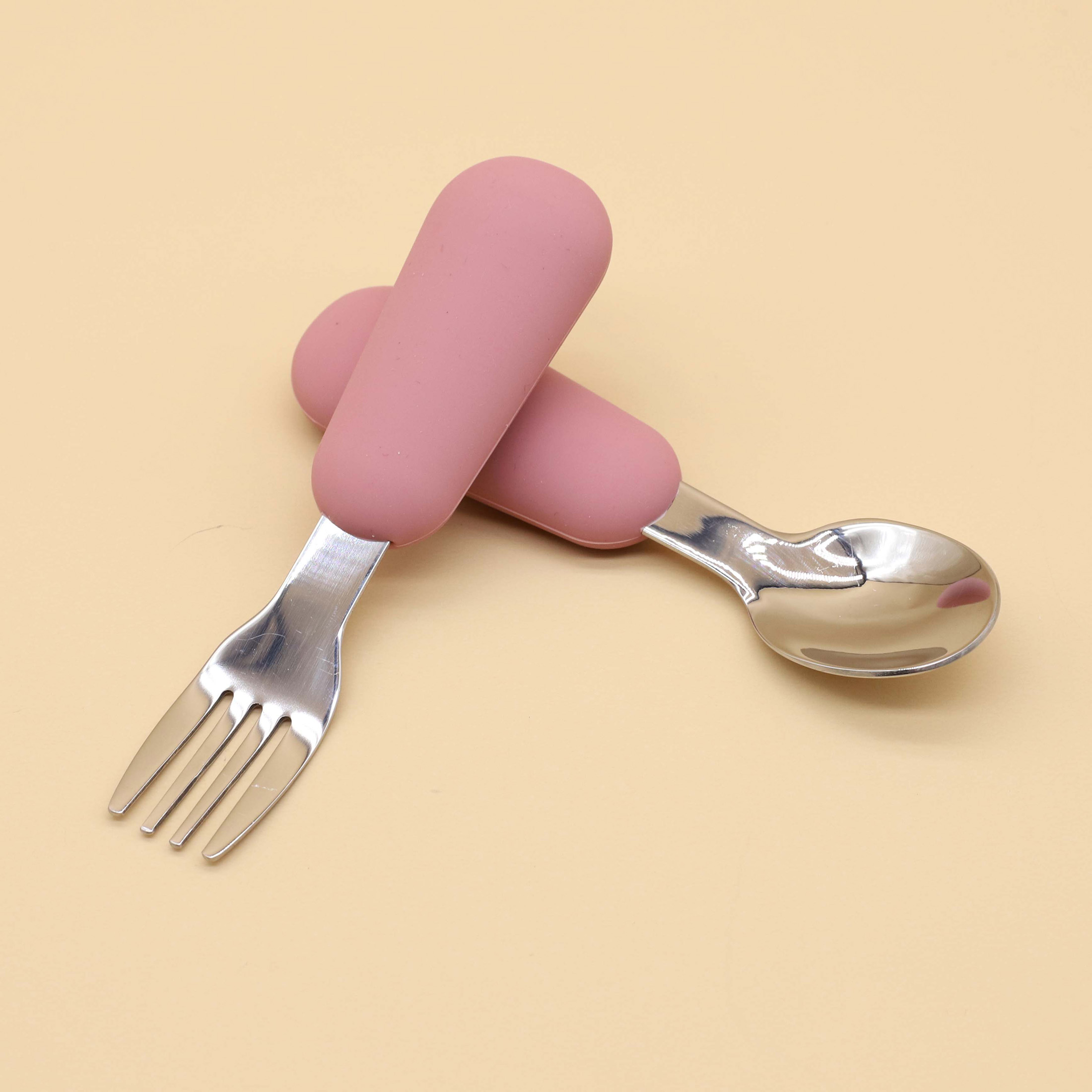 شوكة ملعقة من الفولاذ المقاوم  - مراجعة Baby Food Dispensing Spoon وسعره