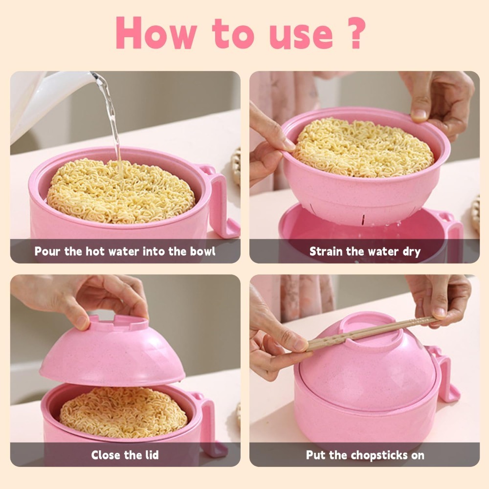 طقم وعاء رامين للميكروويف مكون - مراجعة Weaning Spoon Set وسعره