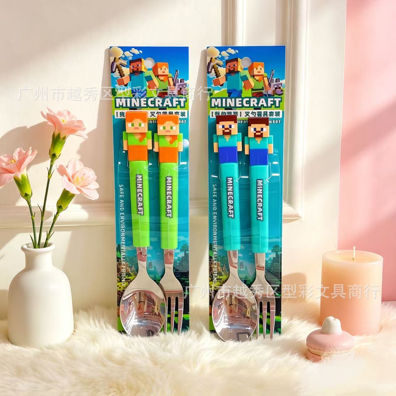طقم شوكة وملعقة مرح للأطفال بم - مراجعة Weaning Spoon Set وسعره