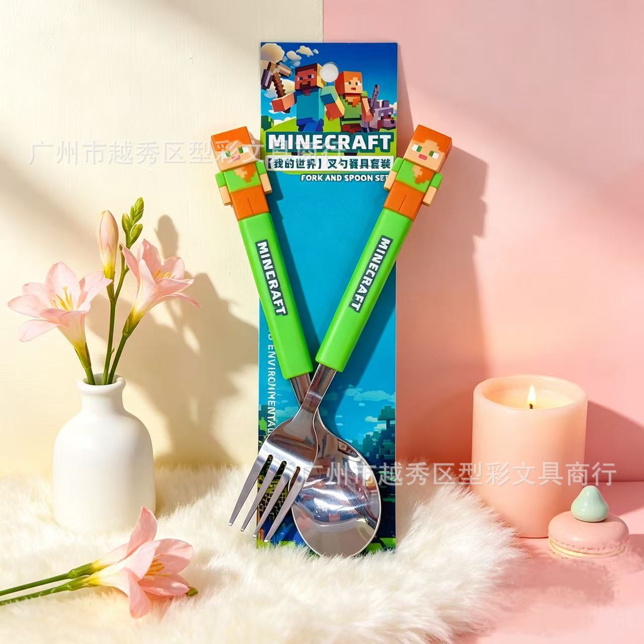 طقم شوكة وملعقة مرح للأطفال بم - مراجعة Weaning Spoon Set وسعره