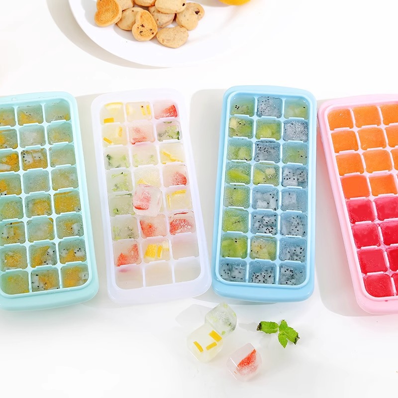 24 مكعبات سيليكون آيس كيوب صين - مراجعة Baby Food Jelly وسعره
