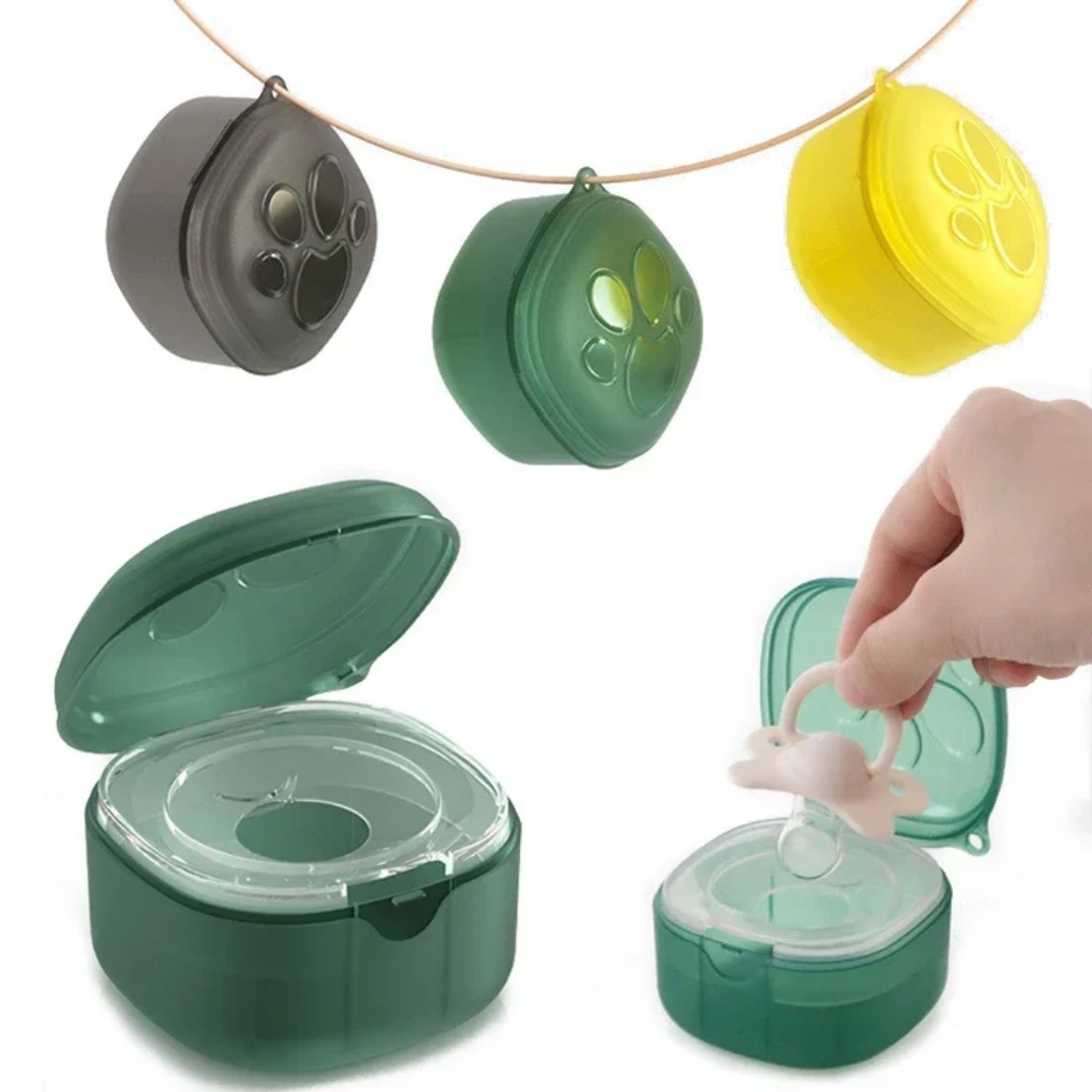 الغذاء الصف لهاية سيليكون صندو - مراجعة Baby Food Pacifier وسعره