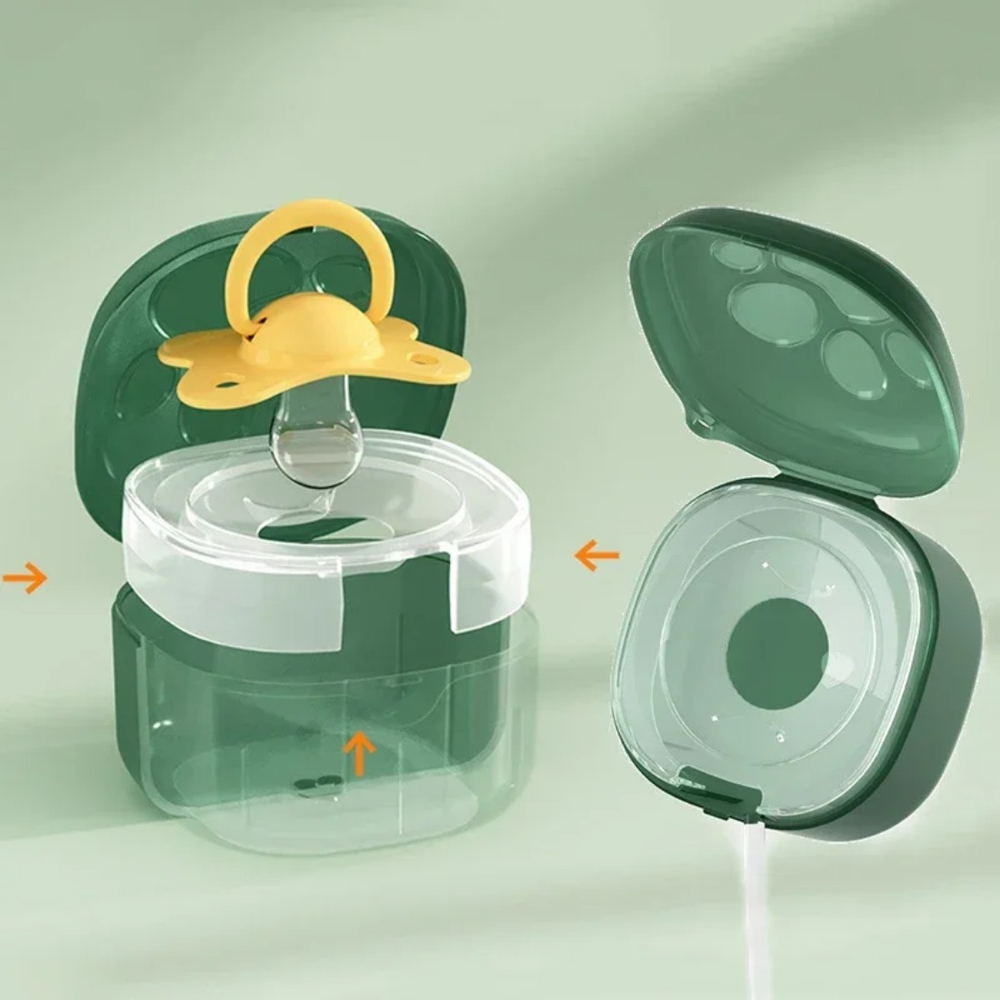 الغذاء الصف لهاية سيليكون صندو - مراجعة Baby Food Pacifier وسعره