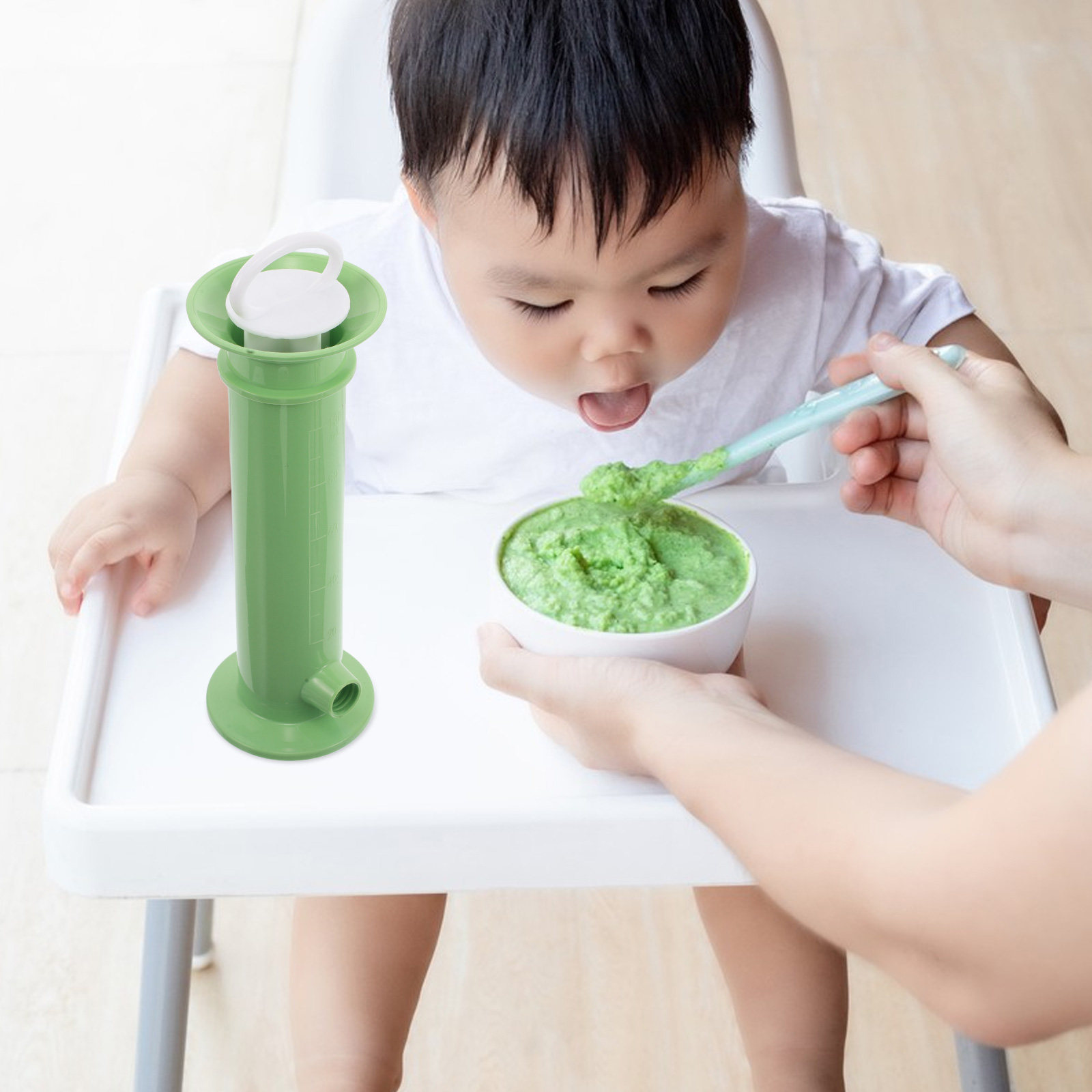 موزع طعام الأطفال المحمول، أدا - مراجعة Baby Food Yogurt وسعره