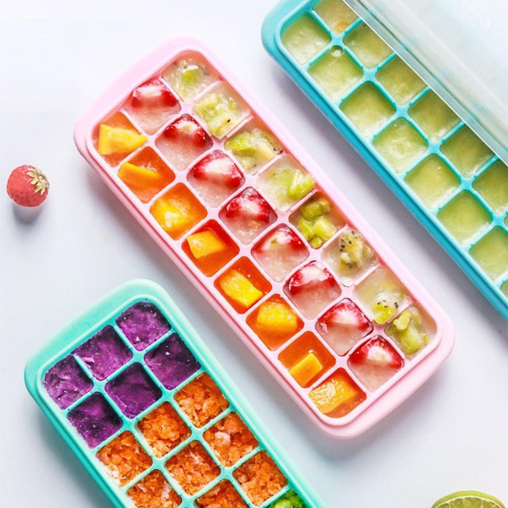 صينية مكعبات ثلج من السيليكون  - مراجعة Baby Food Jelly وسعره