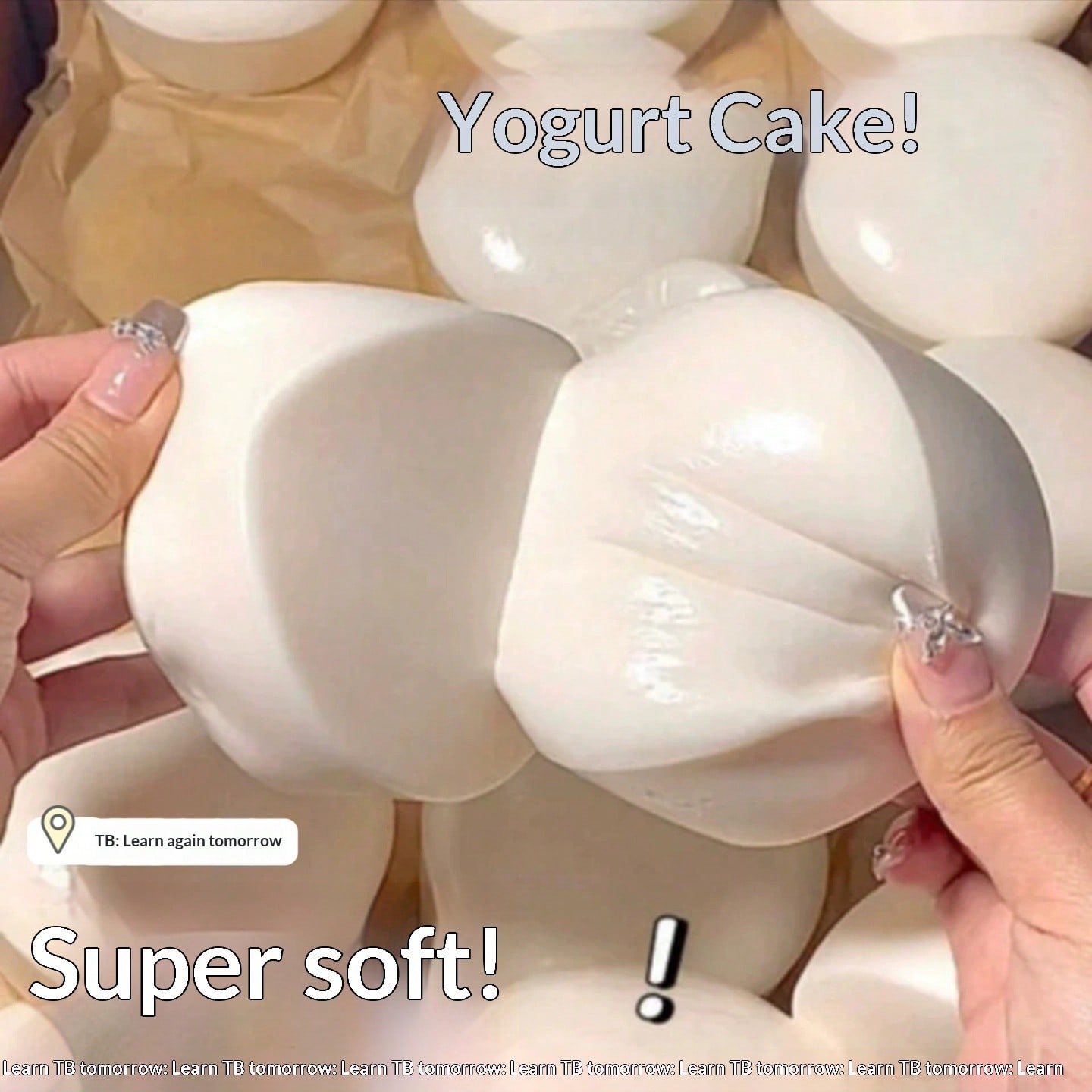 لعبة سكويشي على شكل كعكة زبادي - مراجعة Baby Food Yogurt وسعره