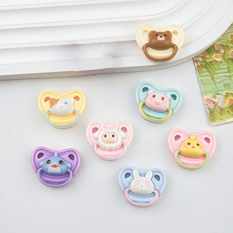10 قطع من مصاصات الدمى الصغيرة - مراجعة Baby Food Pacifier وسعره