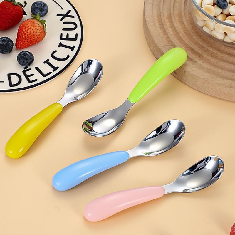 ملعقة إطعام إبداعية من الفولاذ - مراجعة Baby Food Weaning وسعره