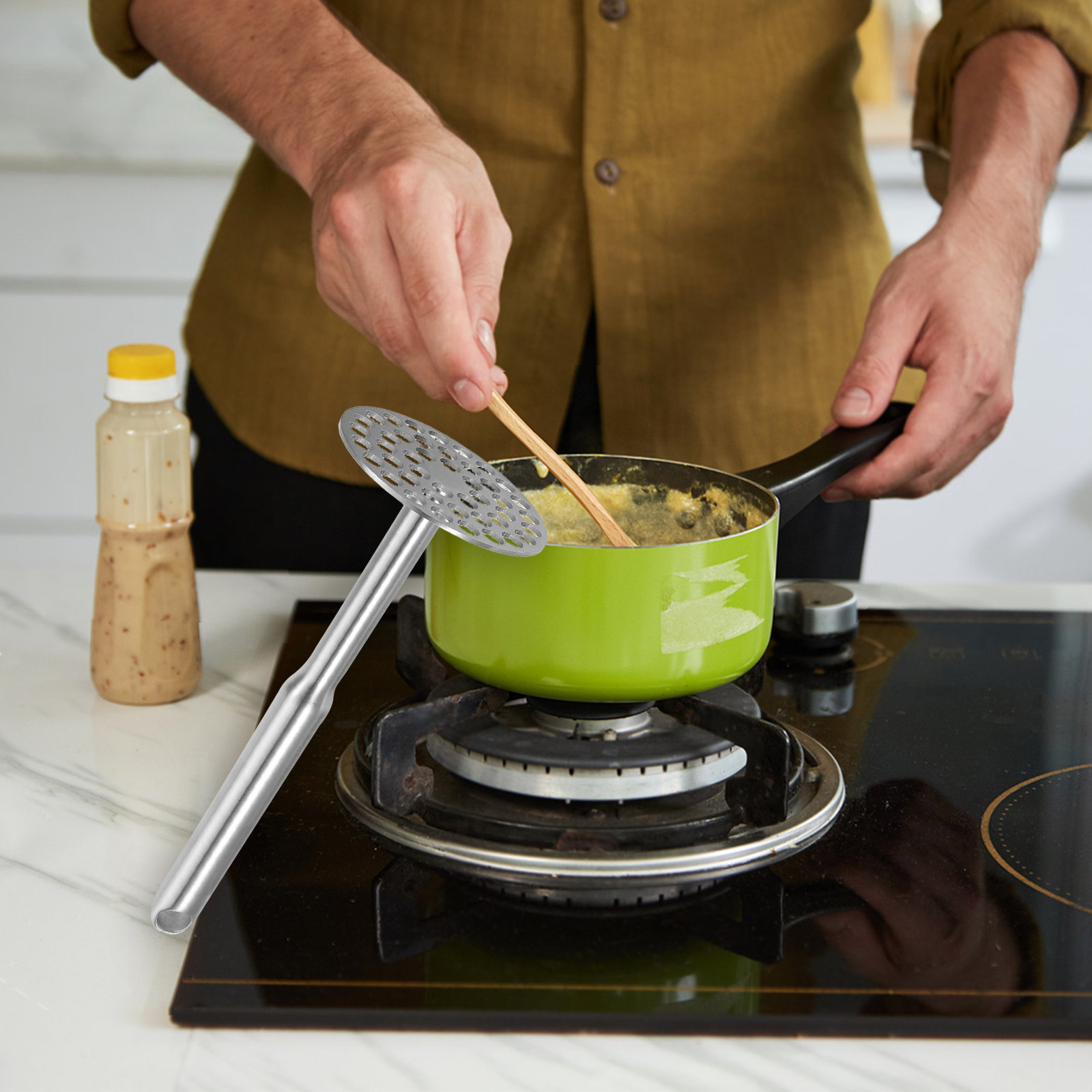 مفرمة بطاطس يدوية من الفولاذ ا - مراجعة Baby Food With Avocado وسعره