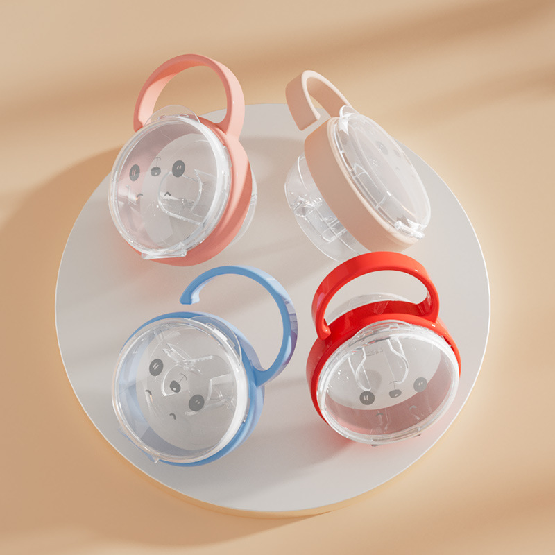 حافظة شفافة مضادة للغبار لهاية - مراجعة Baby Food Pacifier وسعره