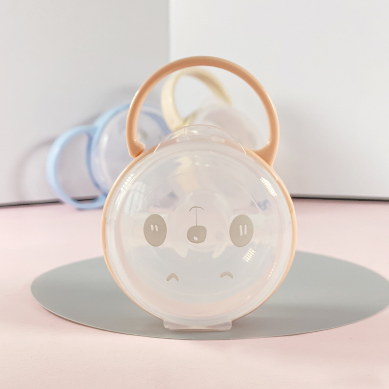 حافظة شفافة مضادة للغبار لهاية - مراجعة Baby Food Pacifier وسعره